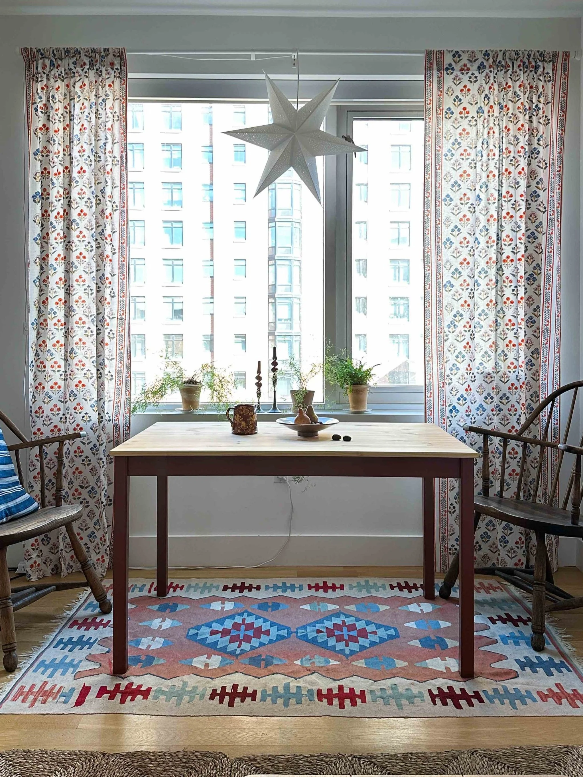 How I Transformed A $79 IKEA Pine Table Into a One-Of-A-Kind